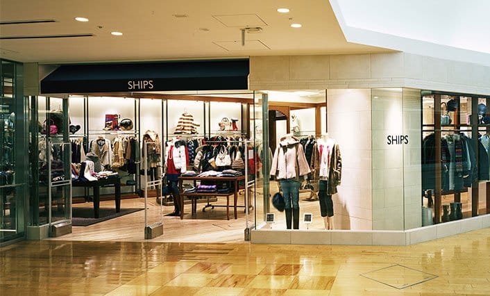 SHIPS met geplaatste professionele geurverspreiders voor een nieuwe geurbeleving en geurmarketing